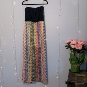 Strapless Maxi Dress